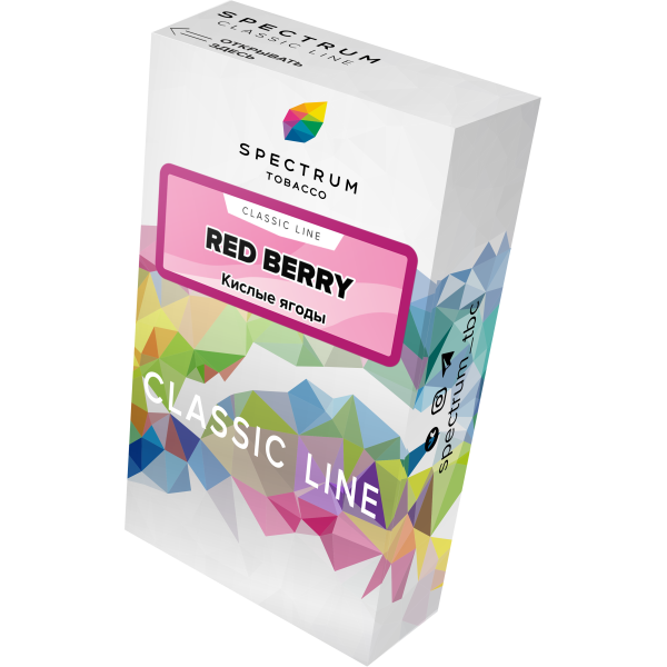 Табак Spectrum Classic red berry 40 грамм в Санкт-Петербурге