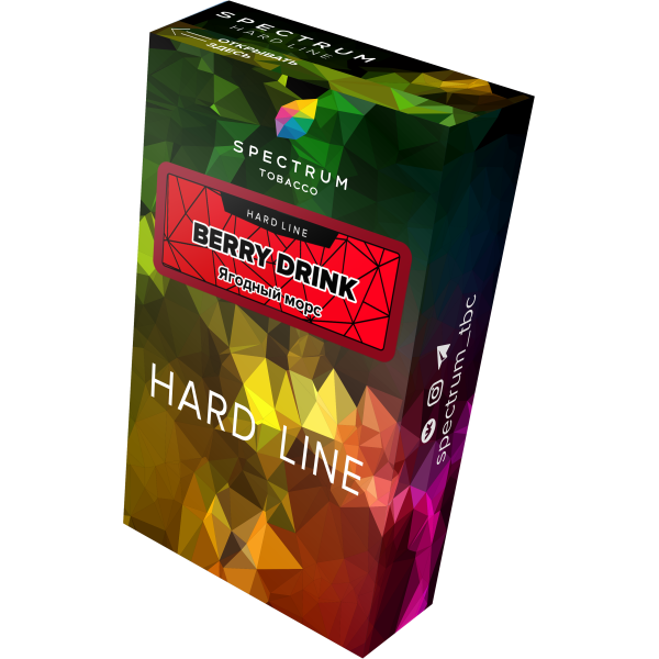 Табак Spectrum Hard berry drink 40 грамм в Санкт-Петербурге
