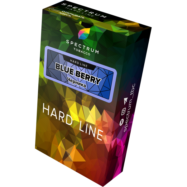 Табак Spectrum Hard blue berry 40 грамм в Санкт-Петербурге
