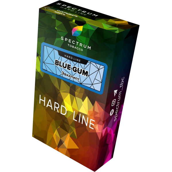Табак Spectrum Hard blue gum 40 грамм в Санкт-Петербурге