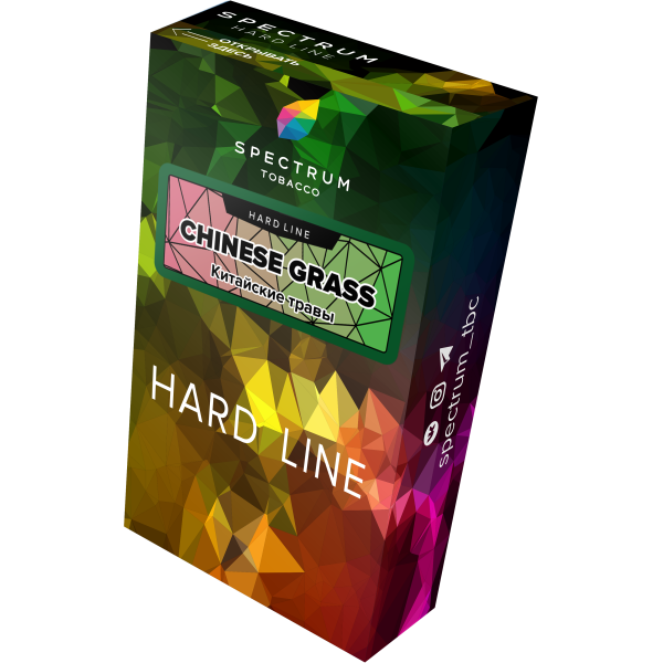 Табак Spectrum Hard chinese grass 40 грамм в Санкт-Петербурге
