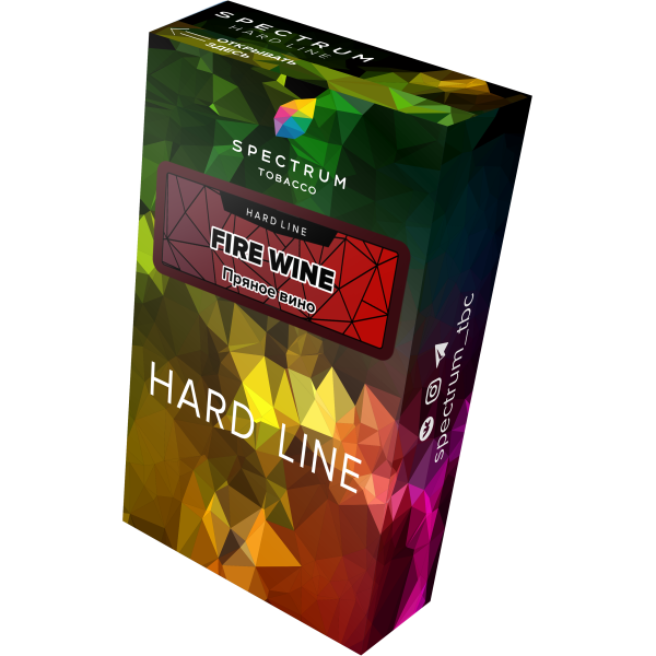Табак Spectrum Hard fire wine 40 грамм в Санкт-Петербурге