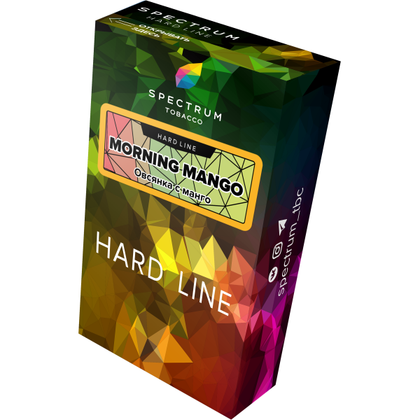 Табак Spectrum Hard morning mango 40 грамм в Санкт-Петербурге
