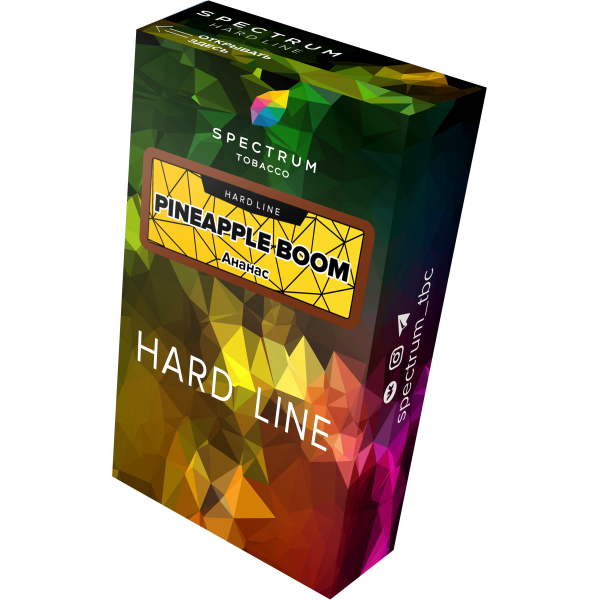Табак Spectrum Hard pinapple boom 40 грамм в Санкт-Петербурге