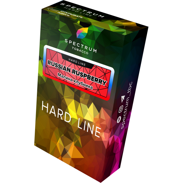 Табак Spectrum Hard russian raspberry 40 грамм в Санкт-Петербурге