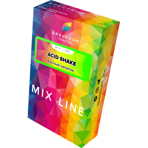 Табак Spectrum Mix Line Acid Shake 40 грамм в Санкт-Петербурге