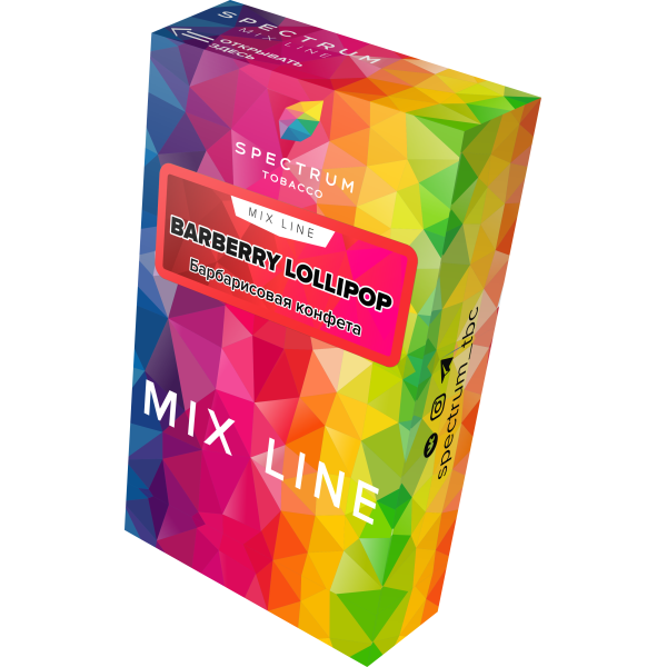 Табак Spectrum Mix Line Barberry Lollipop 40 грамм в Санкт-Петербурге