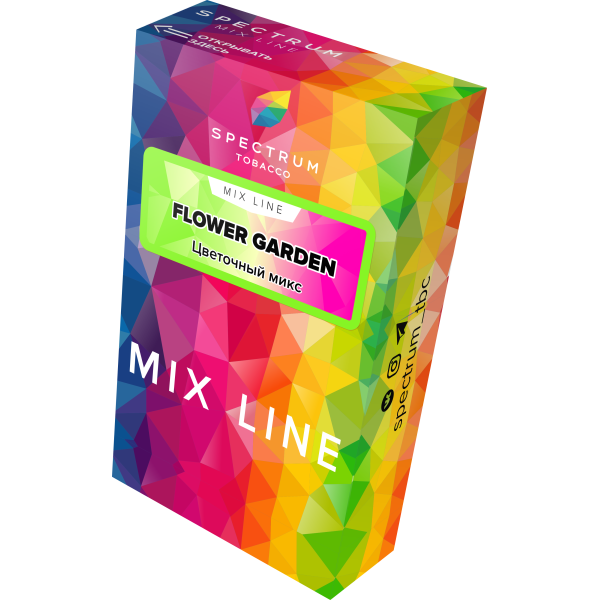 Табак Spectrum Mix Line Flower Garden 40 грамм в Санкт-Петербурге