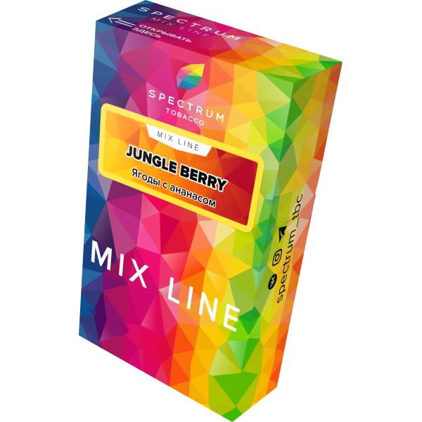 Табак Spectrum Mix Line Jungle Berry 40 грамм в Санкт-Петербурге