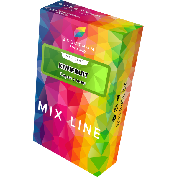 Табак Spectrum Mix Line Kiwifruit 40 грамм в Санкт-Петербурге