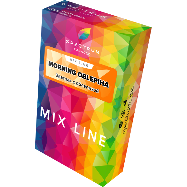 Табак Spectrum Mix Line Morning Oblepiha 40 грамм в Санкт-Петербурге