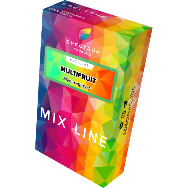 Табак Spectrum Mix Line Multifruit 40 грамм в Санкт-Петербурге