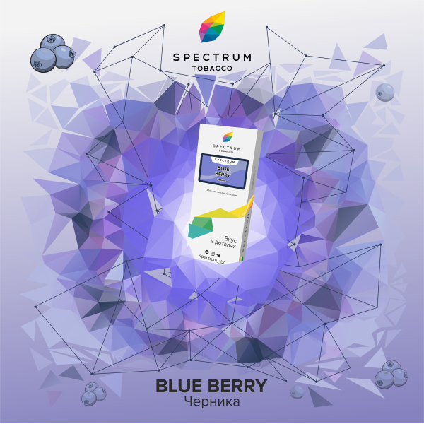 Табак Spectrum Classic Blue Berry 100 грамм в Санкт-Петербурге