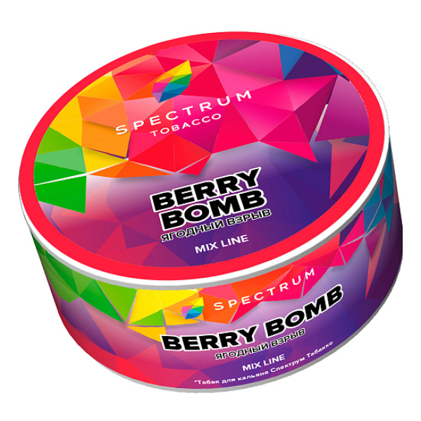 Табак Spectrum Mix Line Berry bomb (Ягодный взрыв) 25 гр в Санкт-Петербурге