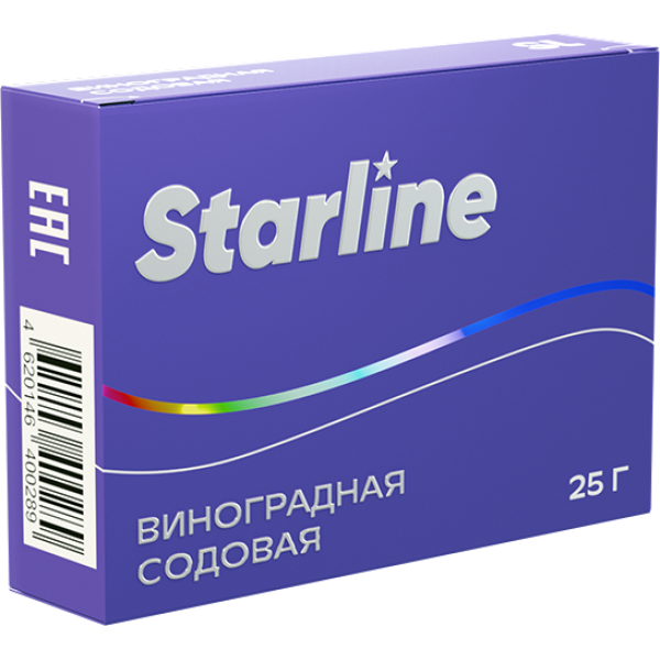 Табак Starline Виноградная содовая 25 гр в Санкт-Петербурге