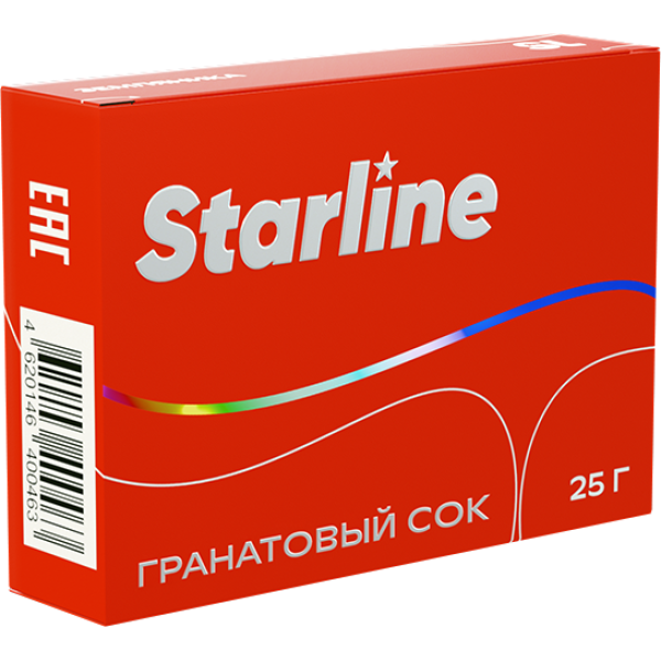 Табак Starline Гранатовый сок 25 гр в Санкт-Петербурге