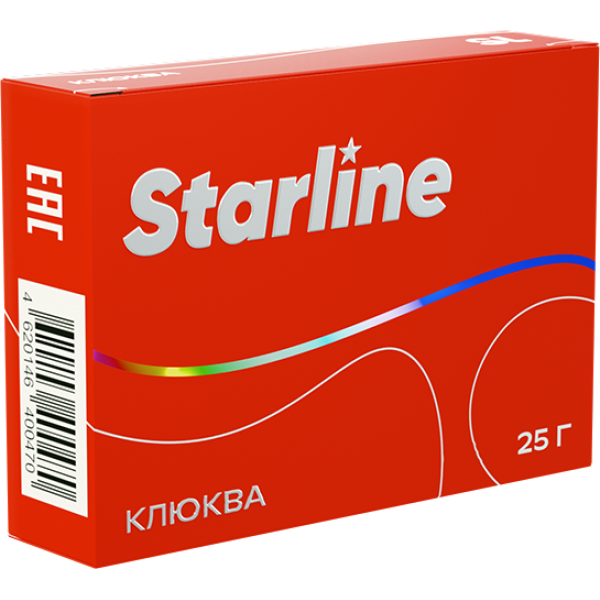 Табак Starline Клюква 25 гр в Санкт-Петербурге