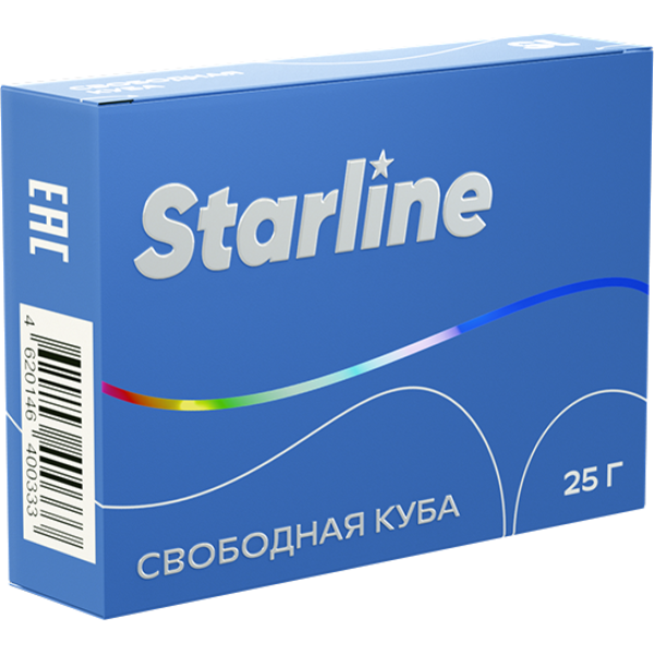 Табак Starline Свободная куба 25 гр в Санкт-Петербурге
