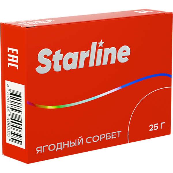 Табак Starline Ягоднный сорбет 25 гр в Санкт-Петербурге
