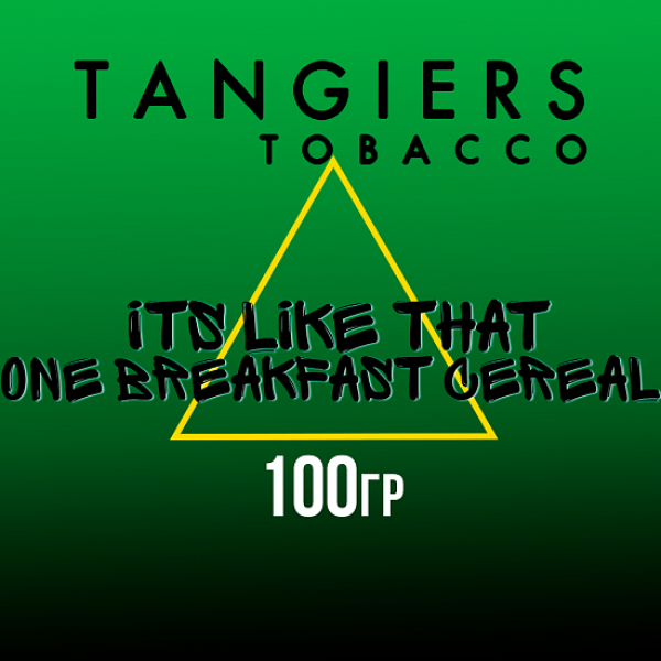 Табак Tangiers BIRQUIQ ITS LIKE THAT ONE BREAKFAST CEREAL 100 гр в Санкт-Петербурге