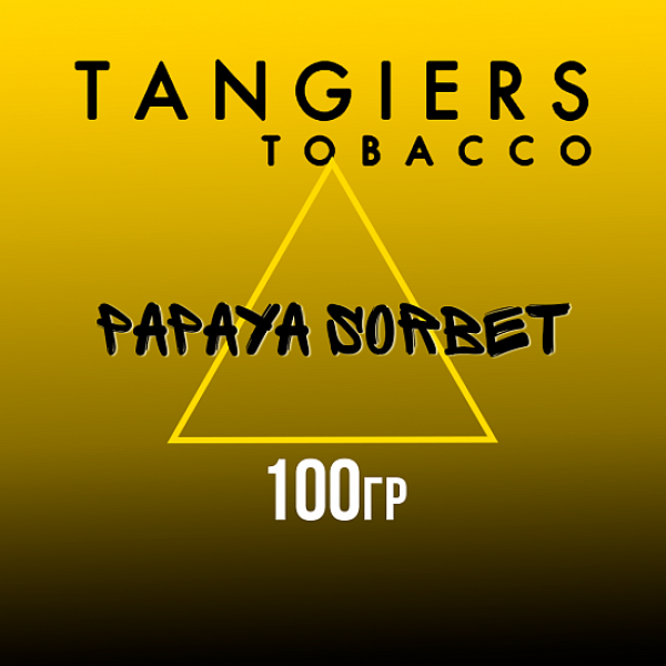 Табак Tangiers NOIR PAPAYA SORBET 100 гр в Санкт-Петербурге