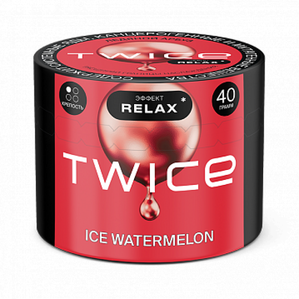 Табак TWICE Ice Watermelon (Ледяной арбуз) 40 гр в Санкт-Петербурге