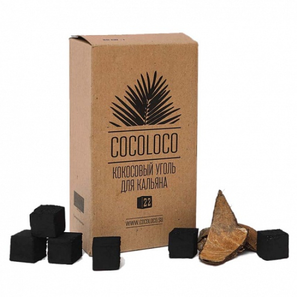 Кокосовый уголь Cocoloco 22мм в Санкт-Петербурге
