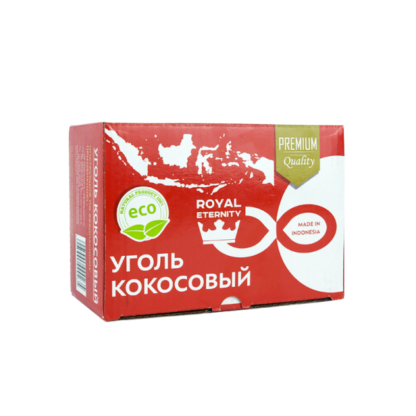 Кокосовый уголь Royal Eternity для кальяна (25 мм, 72 шт) в Санкт-Петербурге