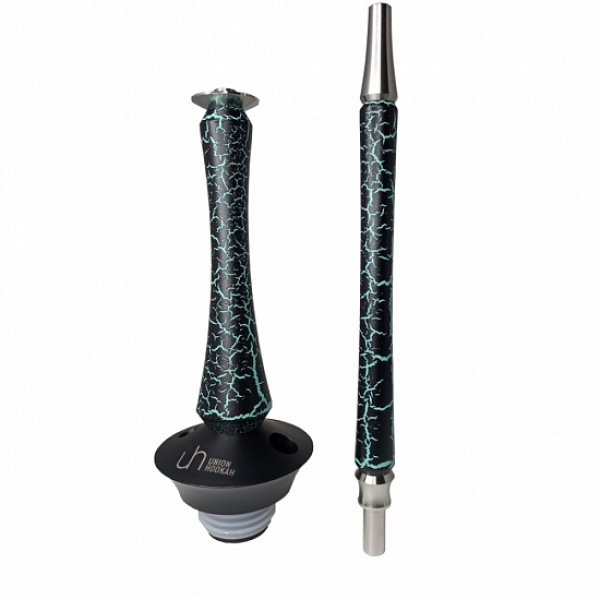Кальян Union Hookah Sleek Кракле голубой в Санкт-Петербурге