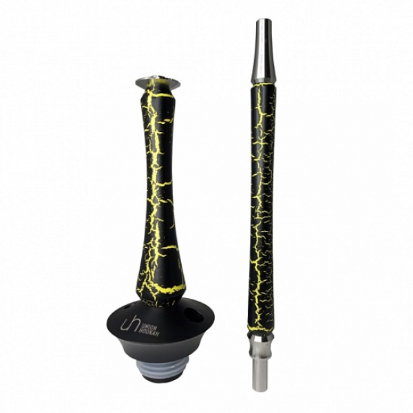 Кальян Union Hookah Sleek Кракле желтый в Санкт-Петербурге