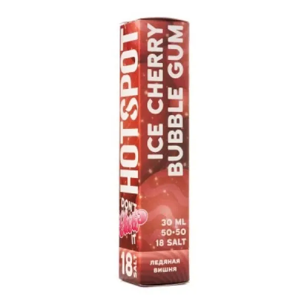 Жидкость HOTSPOT Chow Ice Cherry Bubble Gum 30 мл в Санкт-Петербурге