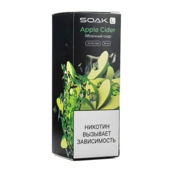 Жидкость SOAK L Apple Cider 30 мл в Санкт-Петербурге