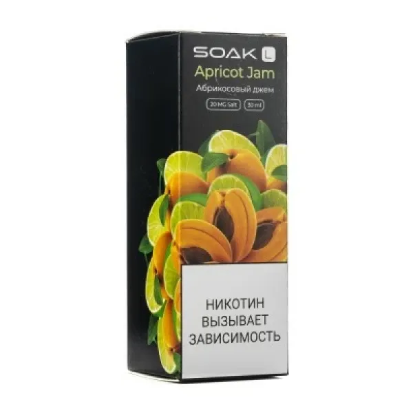 Жидкость SOAK L Apricot Jam 30 мл в Санкт-Петербурге