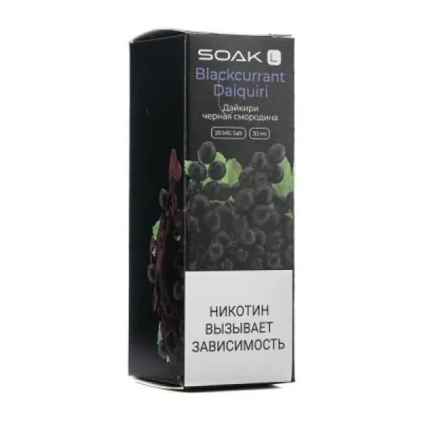 Жидкость SOAK L Blackcurrant Daiquiri 30 мл в Санкт-Петербурге