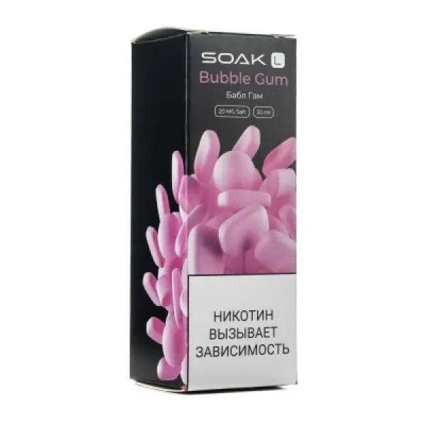 Жидкость SOAK L Bubble Gum 30 мл в Санкт-Петербурге