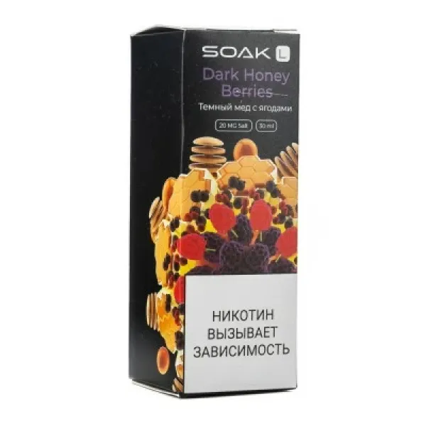 Жидкость SOAK L Dark Honey Berries 30 мл в Санкт-Петербурге