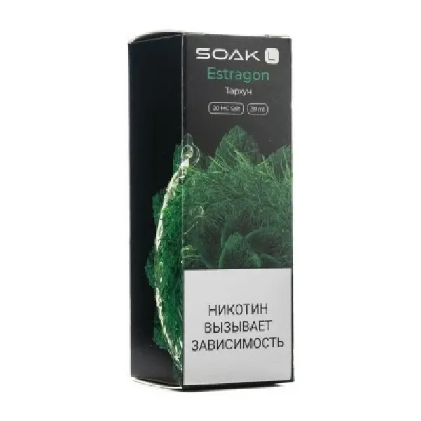 Жидкость SOAK L Estragon 30 мл в Санкт-Петербурге