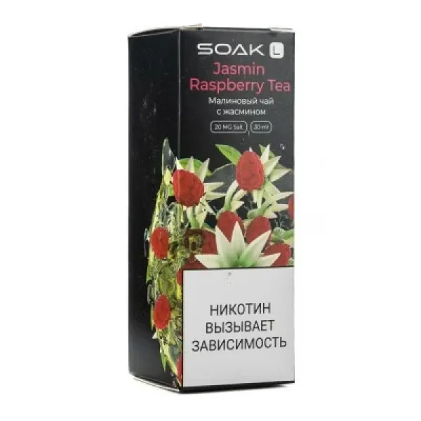 Жидкость SOAK L Jasmin Raspberry Tea 30 мл в Санкт-Петербурге