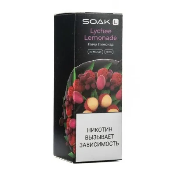 Жидкость SOAK L Lychee Lemonade 30 мл в Санкт-Петербурге
