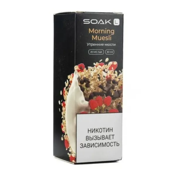 Жидкость SOAK L Morning Muesli 30 мл в Санкт-Петербурге
