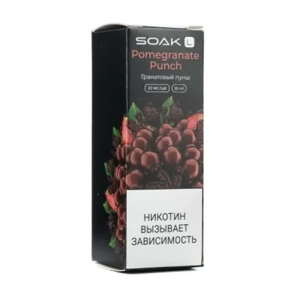 Жидкость SOAK L Pomegranate Punch 30 мл в Санкт-Петербурге