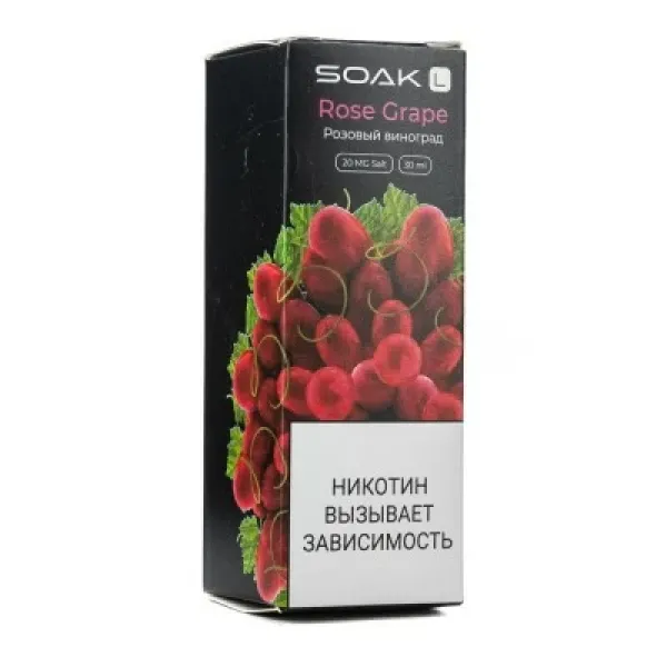 Жидкость SOAK L Rose Grape 30 мл в Санкт-Петербурге