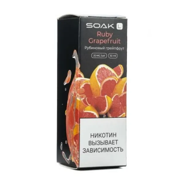 Жидкость SOAK L Ruby Grapefruit 30 мл в Санкт-Петербурге