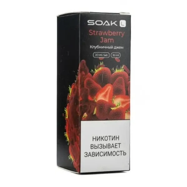 Жидкость SOAK L Strawberry Jam 30 мл в Санкт-Петербурге