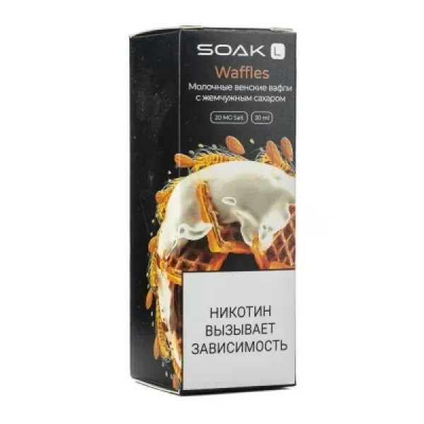 Жидкость SOAK L Waffels 30 мл в Санкт-Петербурге