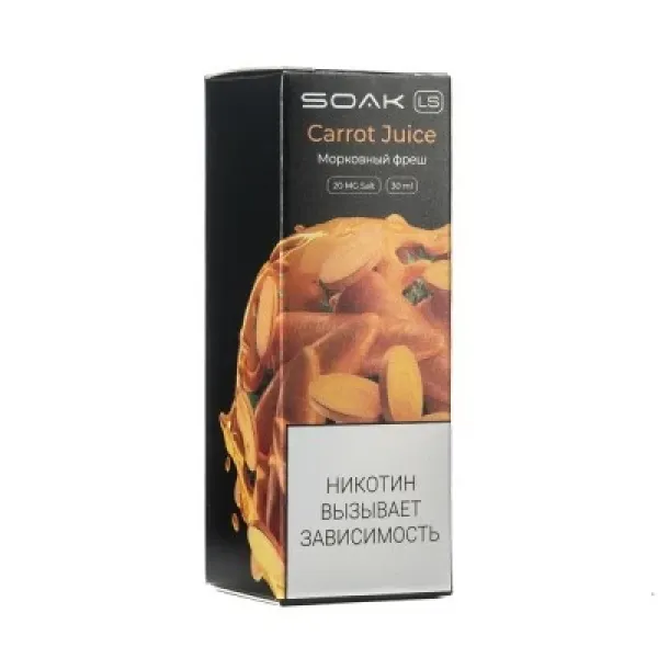 Жидкость SOAK LS Carrot  Juice 30 мл в Санкт-Петербурге