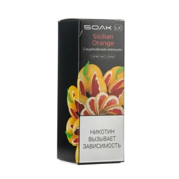 Жидкость SOAK LX Sicilian Orange 30 мл в Санкт-Петербурге