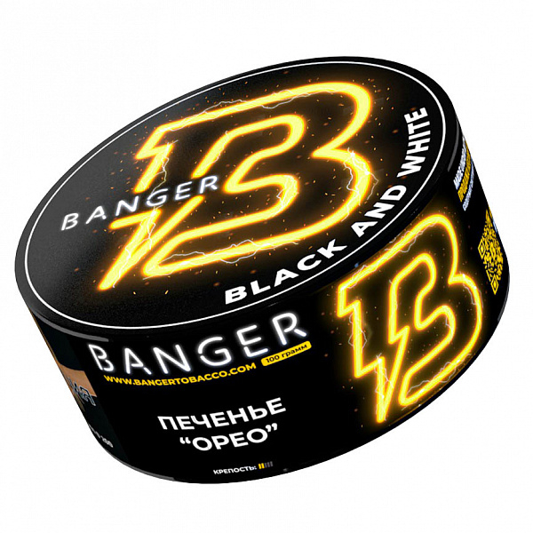 Табак Banger Black and white (Печенье орео) 100 гр в Санкт-Петербурге