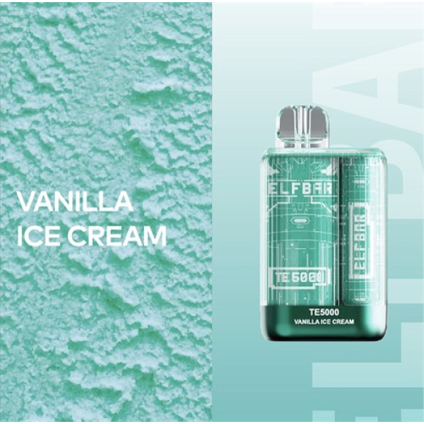 Elfbar TE5000 Vanilla Ice Cream, 5000 тяг в Санкт-Петербурге
