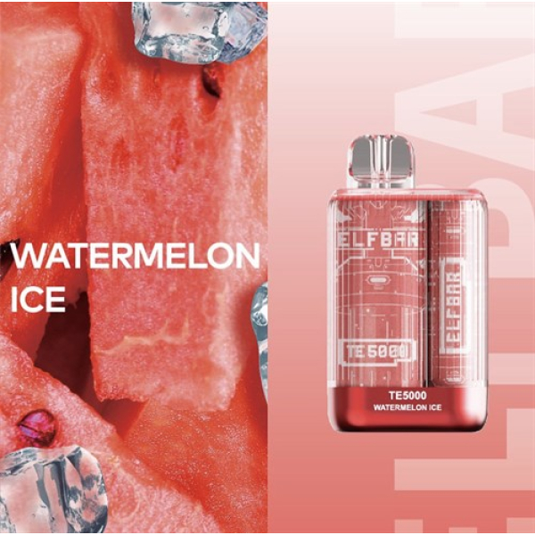 Elfbar TE5000 Watermelon Ice, 5000 тяг в Санкт-Петербурге
